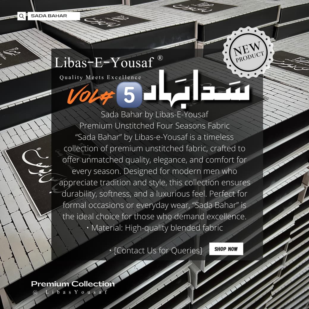Libas-e-Yousaf® – Sada Bahar
