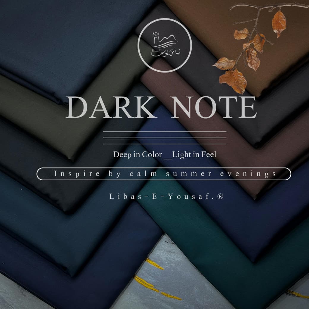 Libas-e-Yousaf® – Dark Note