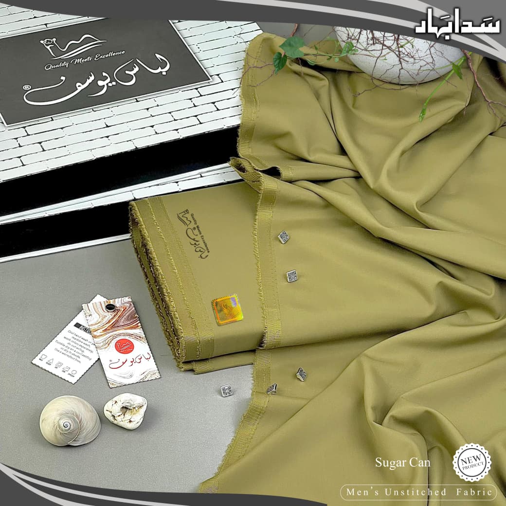 SADA BAHAR – Libas-e-Yousaf® | Men’s Unstitched Four Seasons Fabric – Sugar can