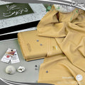 SADA BAHAR – Libas-e-Yousaf® | Men’s Unstitched Four Seasons Fabric – Skin Gold